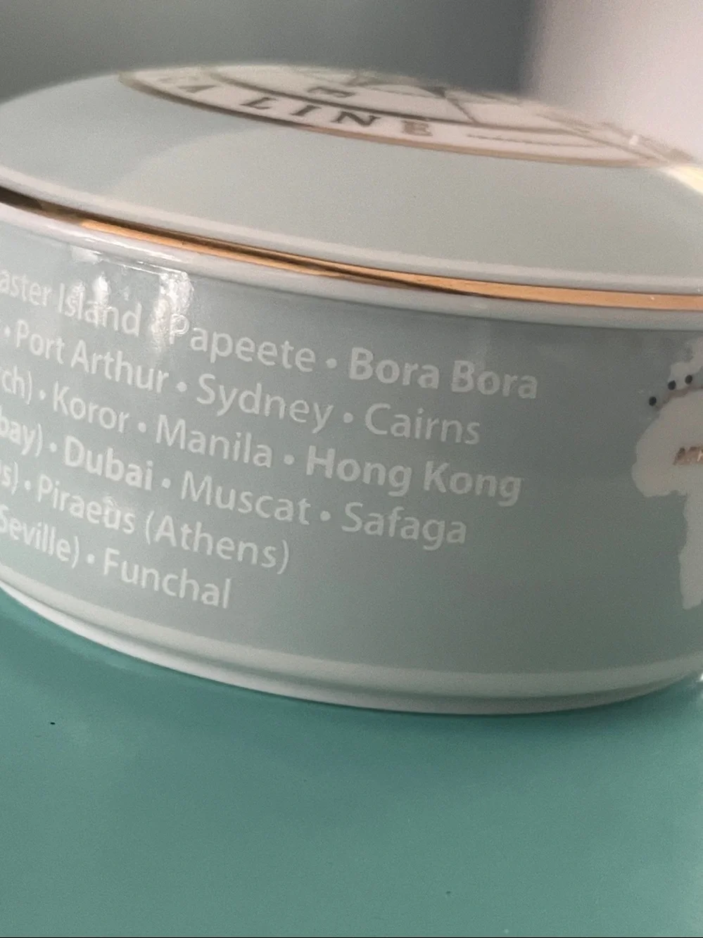 Tiffany & Co. Trinket Box Japan 2011 Holland America line
